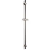 BLUE LABEL Brondby Glijstang 90cm - Geborsteld Gunmetal PVD - Messing - Kranen, Douchekranen, Douchestangen - 8711802073483 - Kranen, Douchekranen, Douchestangen