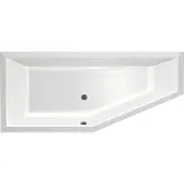 Xenz Society Compact badkuip links 170x75x44cm wit