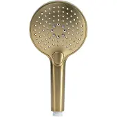 BLUE LABEL Brondby Handdouche 3 Standen - Geborsteld Goud PVD - Kunststof - Kranen, Douchekranen, Handdouches - 8711802074657 - Kranen, Douchekranen, Handdouches