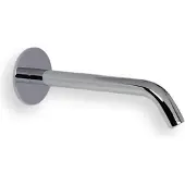 BLUE LABEL Brondby Uitloop Voor Inbouw Wastafelkraan - 20cm - Chroom - Messing - Kranen, Badkranen, Baduitlopen - 8711802072417
