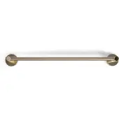 BLUE LABEL Vida Handdoekhouder 45cm - Geborsteld Goud PVD - Messing - Accessoires, Handdoekhouders, Handdoekstangen - 8711802000526