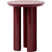 &tradition Tung JA3 bijzettafel burgundy red