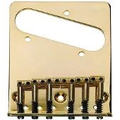 Boston T-62-G Brug-Staartstuk met Grooved Saddles en Flat Plate - Goud