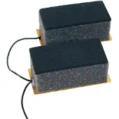 Boston HAJ-PB Height Adjuster – Voor P-Style Bass, Met Afscherming (2 stuks)