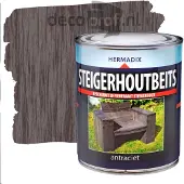 Hermadix Steigerhoutbeits Antraciet 750 ML