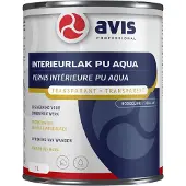 Avis Interieurlak PU Aqua Hoogglans 1 LTR