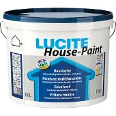 Lucite House-Paint Gevelverf | Zijdematte Verf 5 LTR - Zwart (1021T)