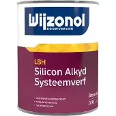 Wijzonol LBH Silicon Alkyd Systeemverf | Halfglanzend Eén-pot-systeem 1 LTR - Kleur|1|2