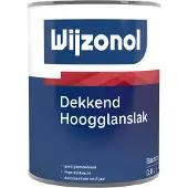 Wijzonol Dekkend Hoogglans | Lakverf Buiten 2,5 LTR - Kleur|1|2