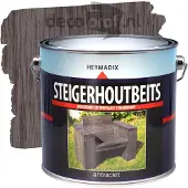 Hermadix Steigerhoutbeits Antraciet 2,5 LTR