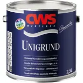 CWS Wertlack Unigrund Bunt | Grondverf Buiten 375 ML - Wit