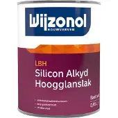Wijzonol LBH Silicon Alkyd Hoogglanslak | Hoogglans Buitenlak 2,5 LTR - Wit