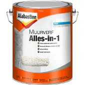 Alabastine muurverf Alles-in-1 wit mat 5 liter