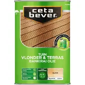 Cetabever vlonder & terras olie bankirai 4 liter