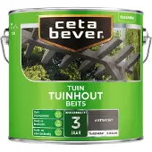 Cetabever Tuinhout Beits 034 Antraciet Transparant 2,5 LTR
