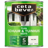 Cetabever Buitenbeits Schuur & Tuinhuis - Ral 9010 - Zijdeglans - 750ml