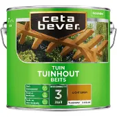 Cetabever Transparant Tuinhout Beits 006 Licht Eiken 2,5 L