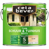 Cetabever Tuinbeits Schuur & Tuinhuis - Blank - Zijdeglans 2.5l
