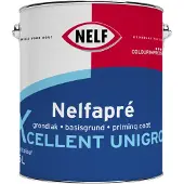 Nelf Nelfapre Xcellent Unigrond | Grondverf Binnen & Buiten 1 LTR - Wit
