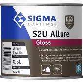 Sigma S2U Allure Gloss - Op Kleur Gemengd - 0,5L - Lak