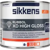 Sikkens Rubbol XD High Gloss | Hoogglans Lakverf Buiten 500 ML - Kleur|1|2