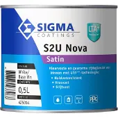 Sigma S2U Nova Satin | Zijdeglans Lakverf Binnen 500 ML - Kleur|1|2