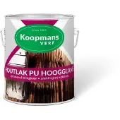 Koopmans Houtlak PU Hoogglans Blank 750 ML