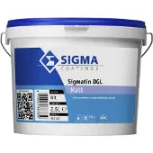 Sigma Sigmatin DGL Matt | Matte Muurverf 2,5 LTR - Wit