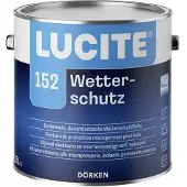 Lucite 152 Wetterschutz | Zijdeglans Grondverf & Lakverf 1 LTR - Wit