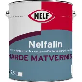 Nelf Nelfalin Harde Matvernis WV Halfmat | Transparante Vloerlak 1 LTR