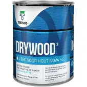 Drywood Verf Voor Hout Nova Zijdeglans | Dekkende Houtverf 1 LTR - Wit