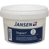 Jansen Stopverf Wit 5 KG - Wit