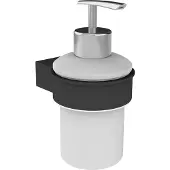 Allibert 823849 Loft-Game Zeepdispenser - Mat Zwart