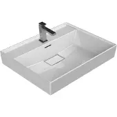 BELVIT wastafel – 80x48x10 cm – wit