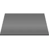 Aloni Wastafeltablet Hout 56.4x45.5x2.6 Cm Grijs Glossy