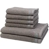 Ross Dames en Heren 4 X handdoek 2 X douchehanddoek - in set Smart