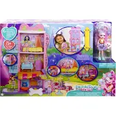 Mattel - Townhouse and Cafe Playset (HHC18)