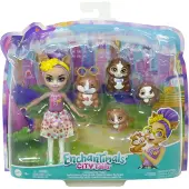 Enchantimals City Tails Pop Glee Cavia en Caviavriendjes