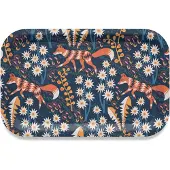 Arvidssons textil Stjärnspeja dienblad 21x31 cm Donkerblauw