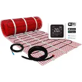 Plieger 2,5m2 b&w heat elektrische vloerverwarmingsmat 220v 375w compleet