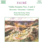 OUTHERE Dong-Suk Kang, Pascal Devoyon - Fauré: Violin Sonatas 1 & 2 (CD)