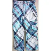 Protest Terra JR Skibroek - Blauw/Wit - Maat 140