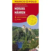 62Damrak Marco Polo Wegenkaart Moravië