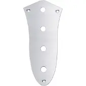 Boston CP-JB-AC Controleplaat voor Jocker Basgitaar - Chroom met 9,5mm Gaten