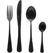 Secret De Gourmet Bestekset Shadow - 48x - 16-delig - RVS - zwart