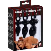 Orion 3-delige anaal training set met drie buttplugs