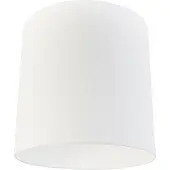 QAZQA Stoffen lampenkap wit cilinder 40/40/40