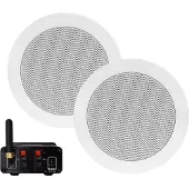 Aquasound BMN50Easy-TW Zwart, Wit luidspreker