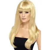 Partyline pruik lang blond