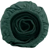 Yumeko Hoeslaken Percal Katoen 180x210 Groen - Eco, Bio & Fairtrade